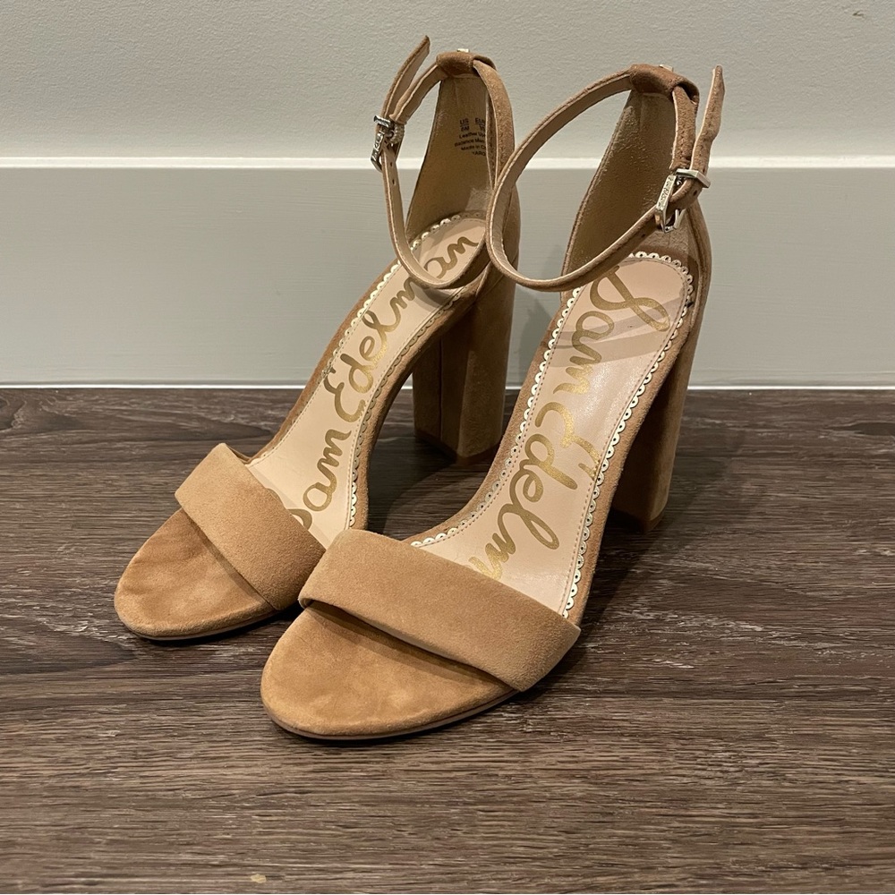 Sam Edelman Suede Yaro Sandal Size US 6